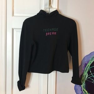 Forever 21 black crop top